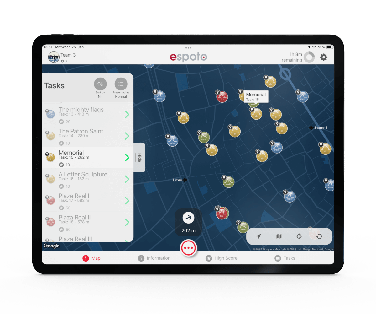 Your digital scavenger hunt app powered by espoto